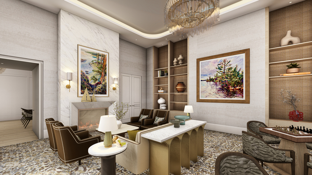 Balmoral interior renderings