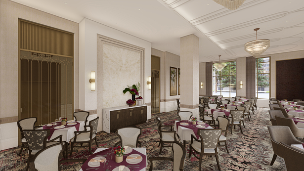 Balmoral interior renderings