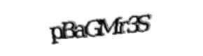 Security check image, please type the characters shown