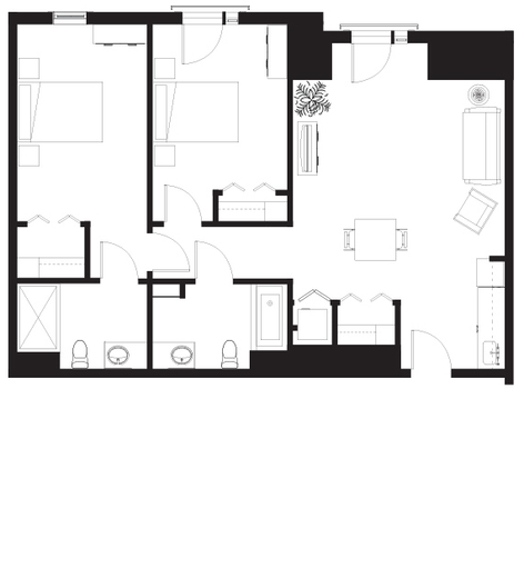 TheGorge_IL_Twobedroom