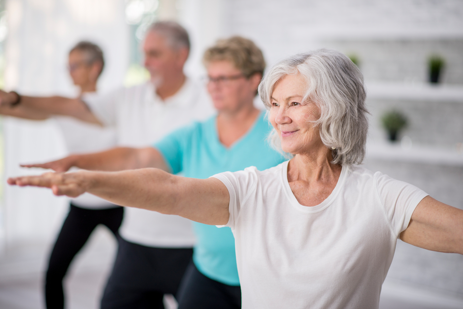 Image for Conversations Article Why Yoga at Amica senior living residence.