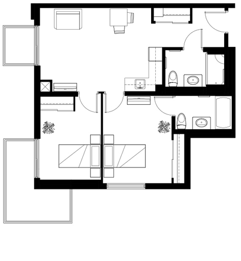 city center_IL_TwoBed._Bal