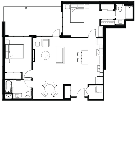 White Rock IL Two Bed