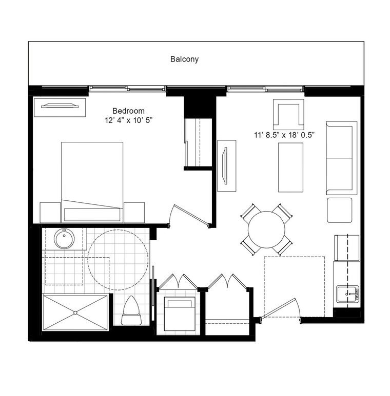 Pickering Independent Living One Bedroom Floor 7