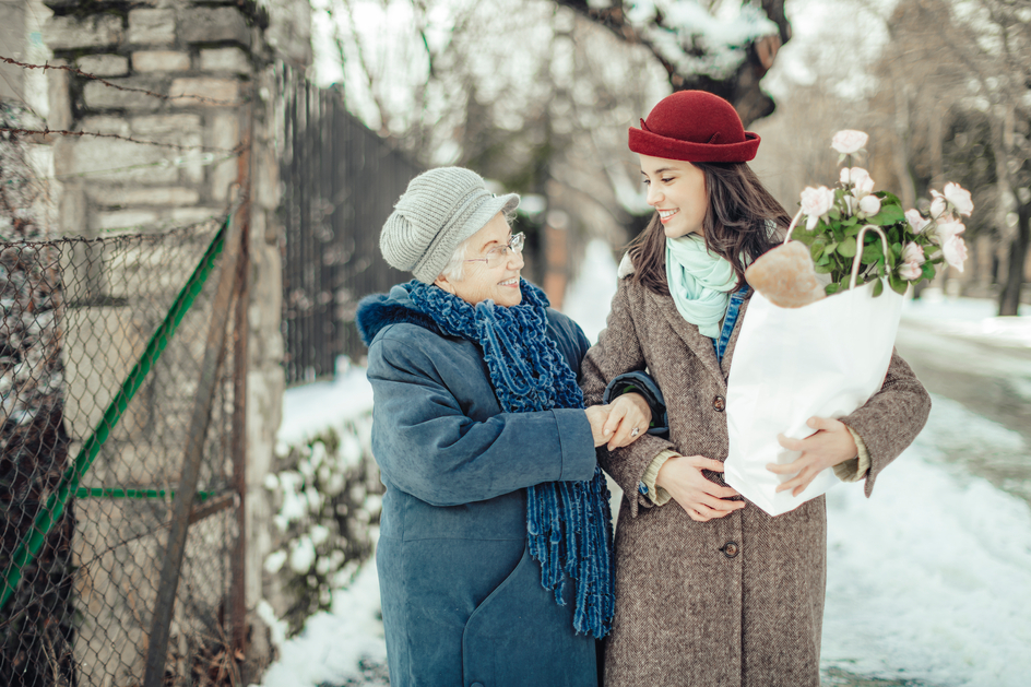 Image for Conversations Article Keep a senior from declining this winter