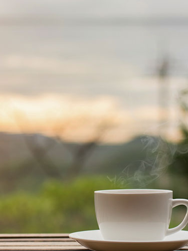 Coffee cup - Mobile Hero Banner