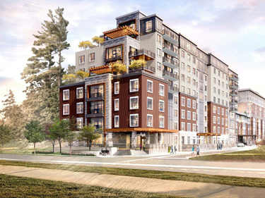 Rendering of the new Amica Unionville expansion