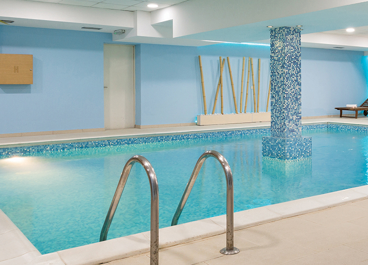 Indoor swimming pool at Amica Somerset House