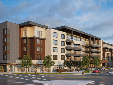 Rendering of Amica Jubilee House in Victoria, British Columbia