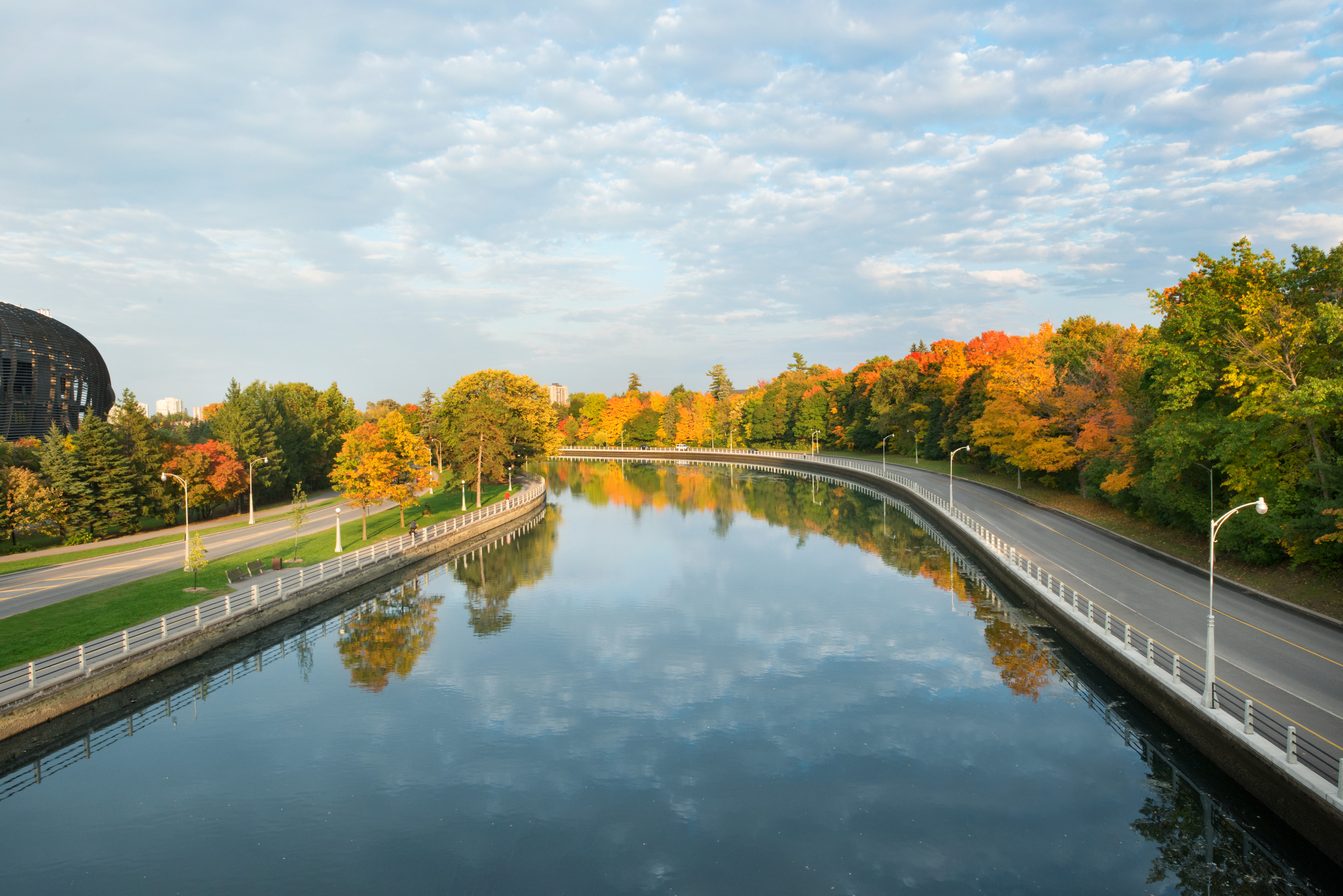 Riverside path in Ottawa's Glebe Neighbourhood