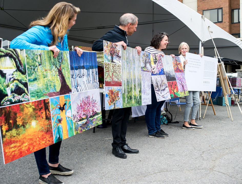 Community art project Amica The Glebe