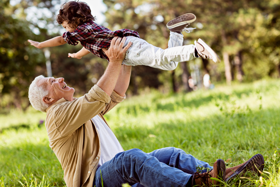 Image for Conversations Article Best Thing About Being a Grandparent. Amica senior living residence.