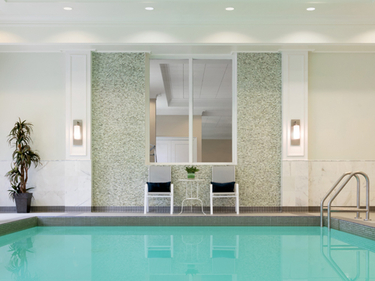 Indoor swimming pool at Amica Bronte Harbour